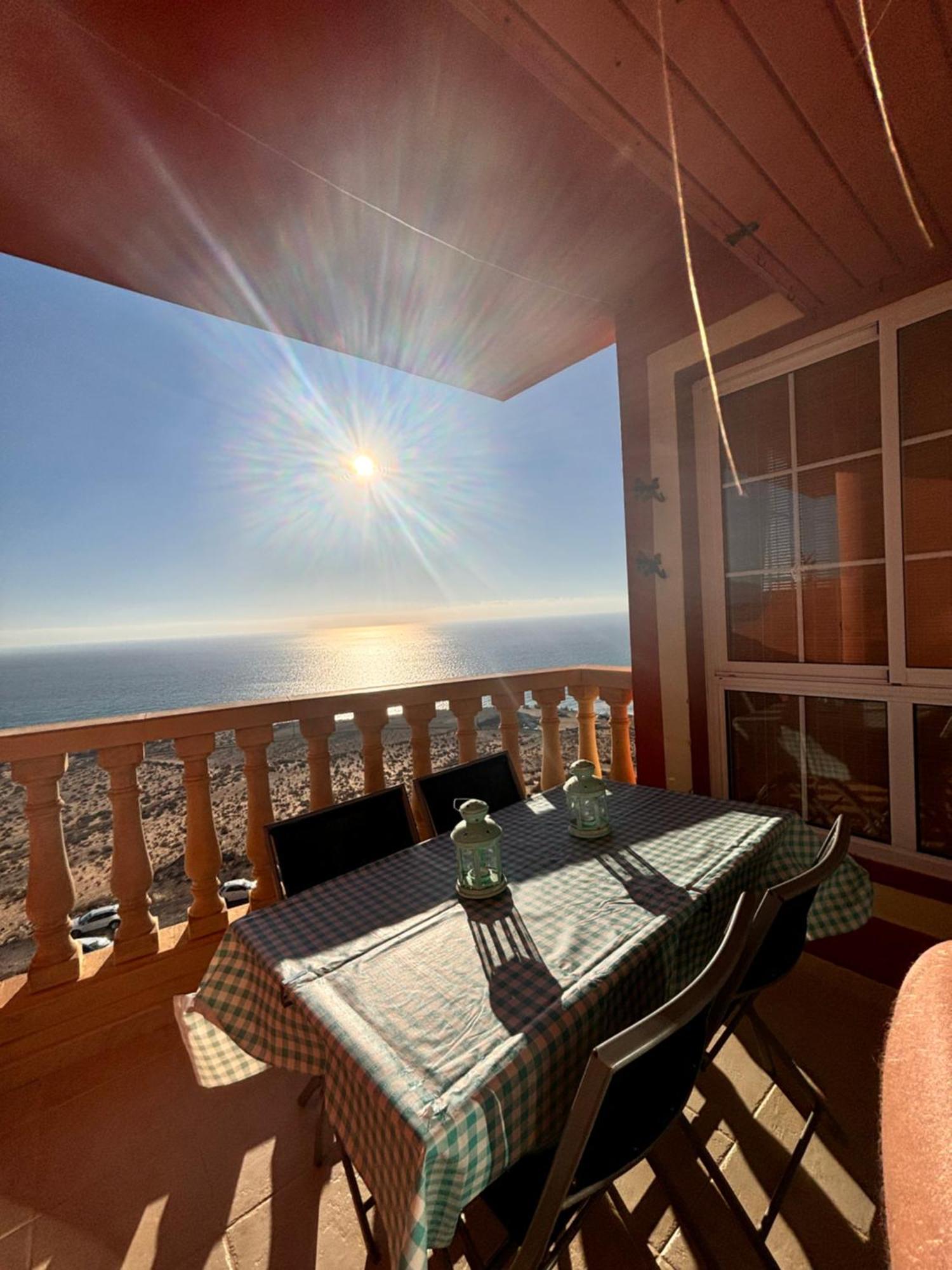 Penthouse Sunrise Blue Ocean View Apartment Costa Calma Exterior foto